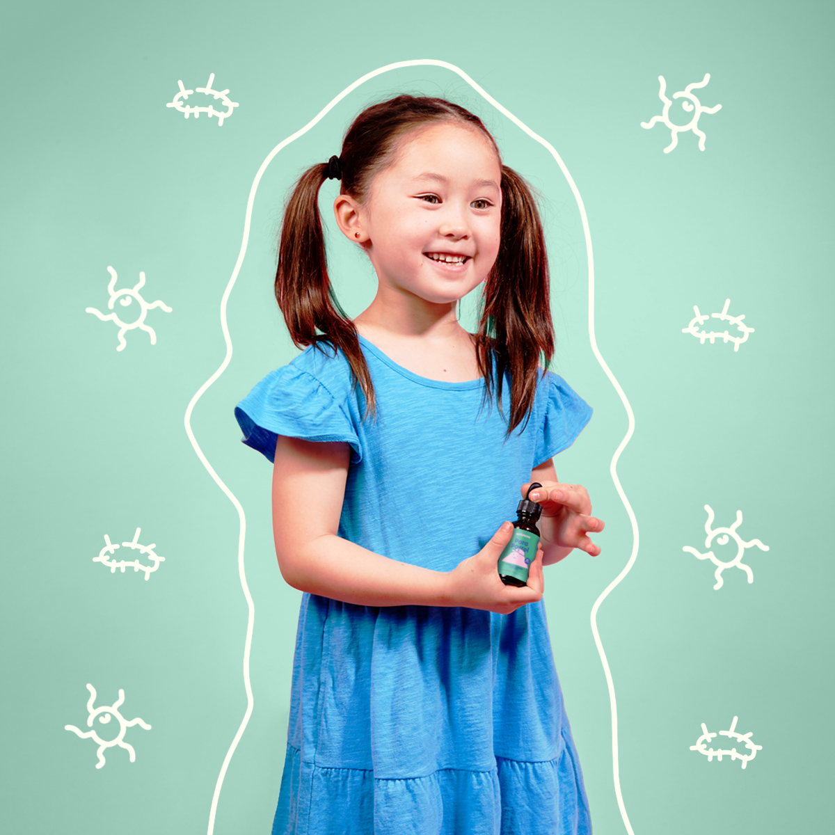JoySpring Kids' Liquid Cleanse – Natural Liquid Detox, Alcohol-Free Supplement for Digestive Health (1 fl oz) 30 Servings